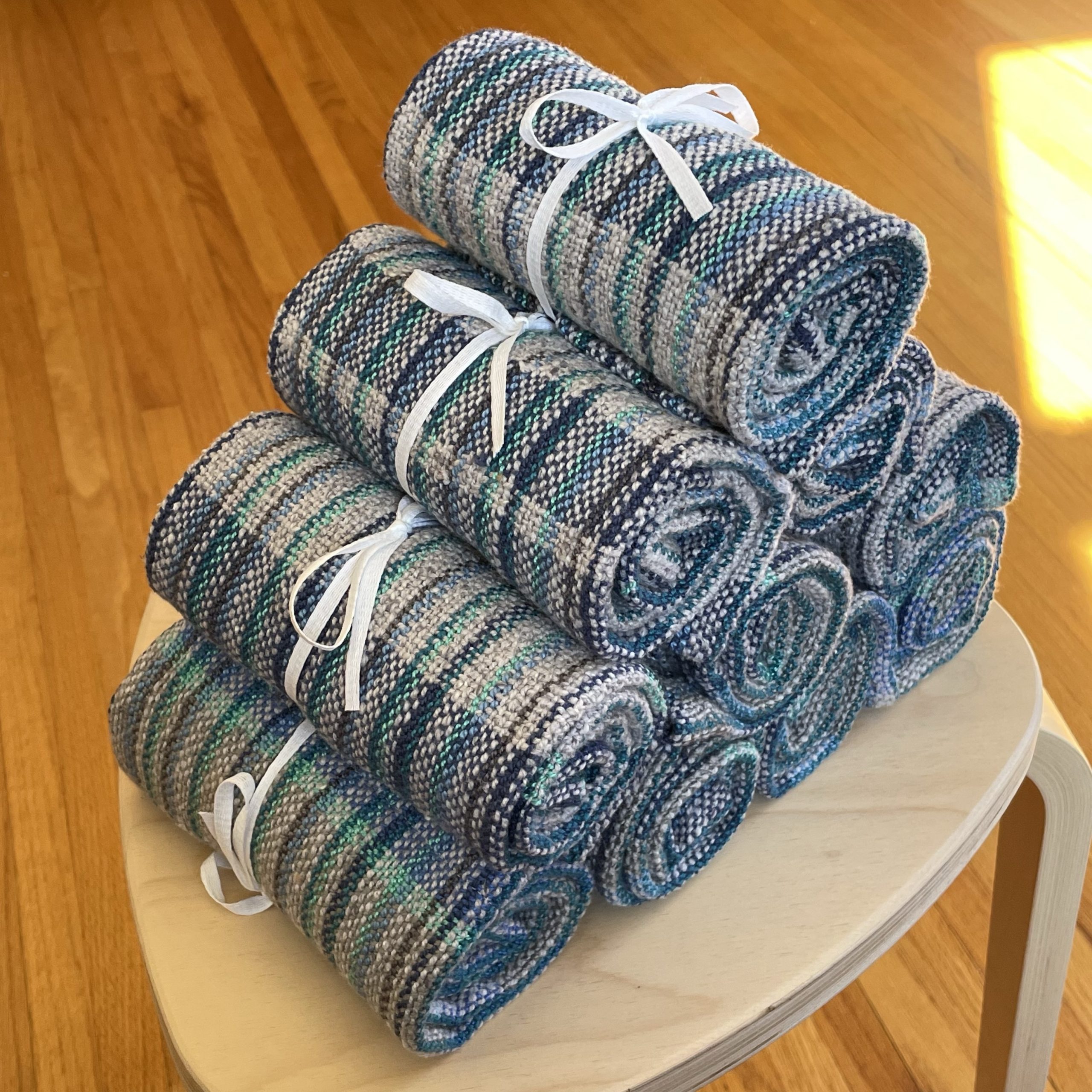 A Pyramid of Hand Towels